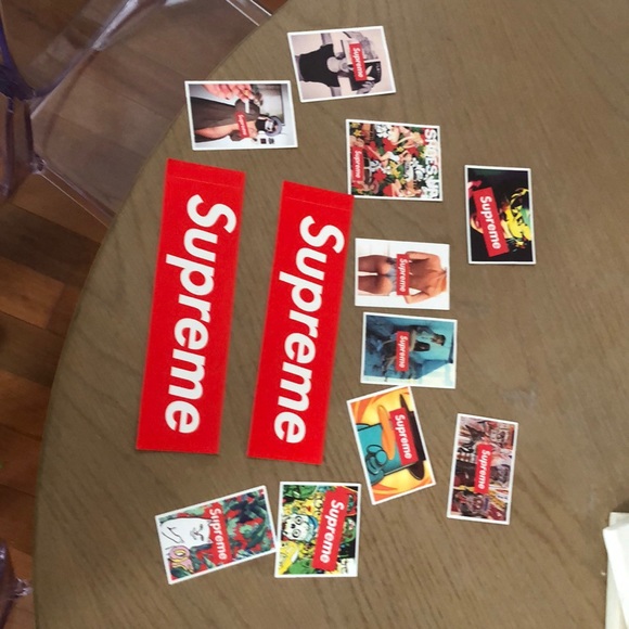Supreme Other - SUPREME (2) Box Logo Stickers And vinyl set